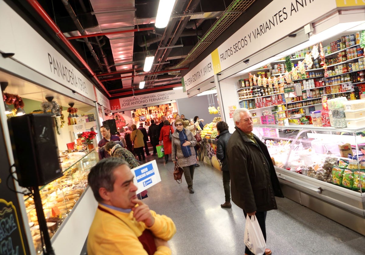 El mercado de Barceló, uno de los más populares del centro de Madrid