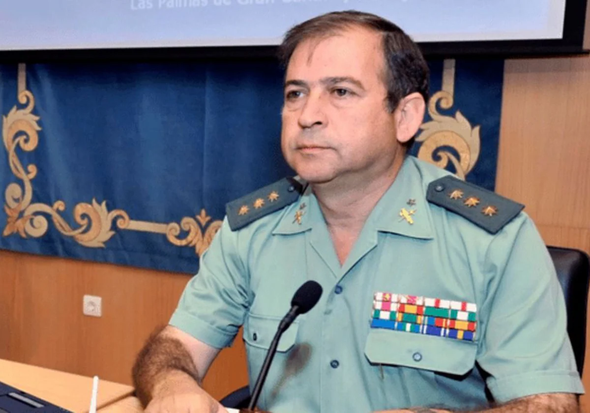 El general de la Guardia Civil Francisco Espinosa