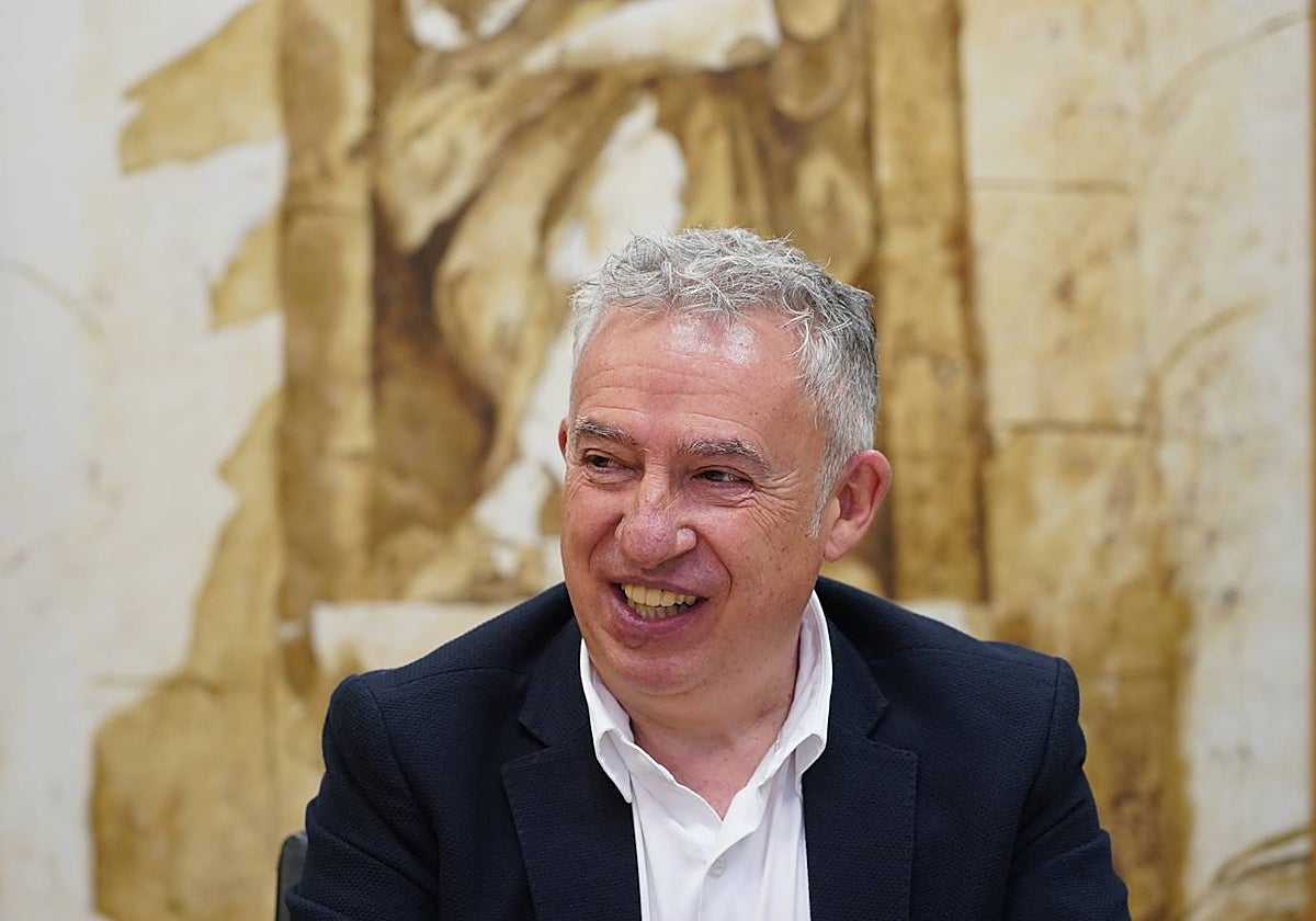 El portavoz de Soria ¡Ya!, José Ángel Ceña, en una imagen de archivo