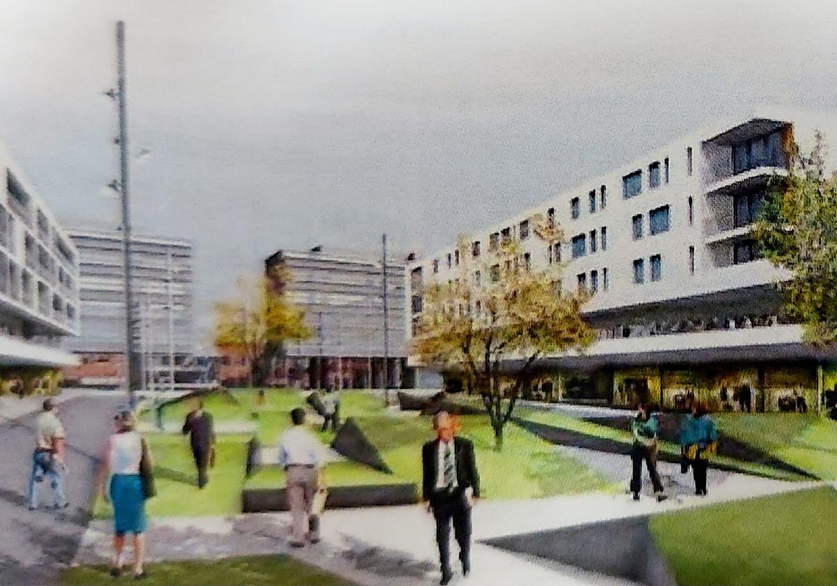 Infografía de las manzanas residenciales de la futura Ciudad de Levante