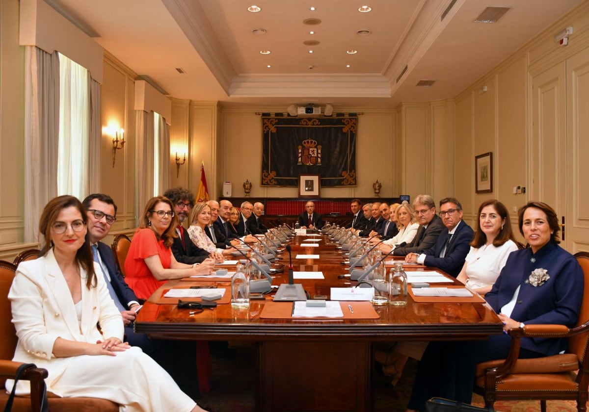 Vocales del Consejo General del Poder Judicial que tomaron posesión a finales de julio