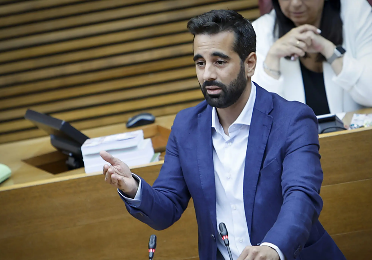 Imagen de archivo del síndic del PSPV en las Cortes Valencianas, José Muñoz