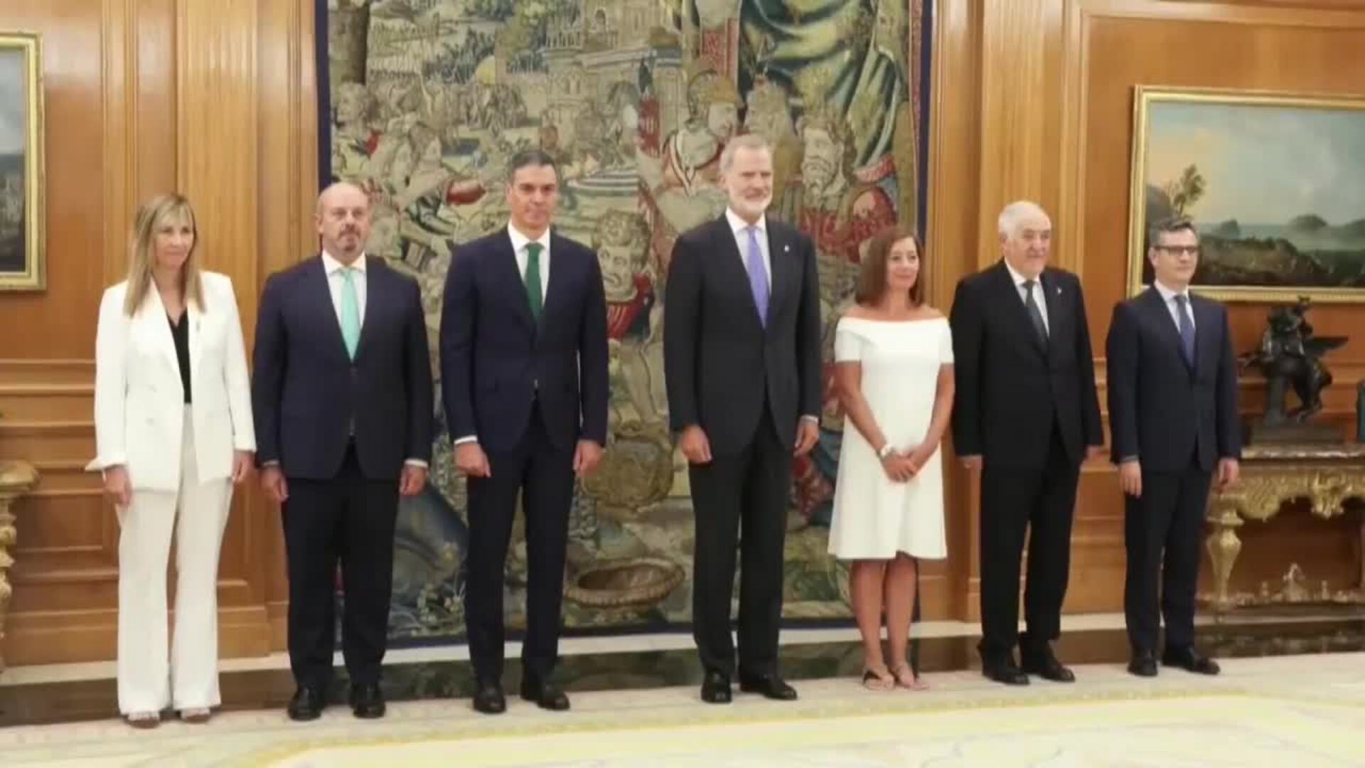 Perelló, primera mujer que preside el Poder Judicial, promete su cargo ante el rey