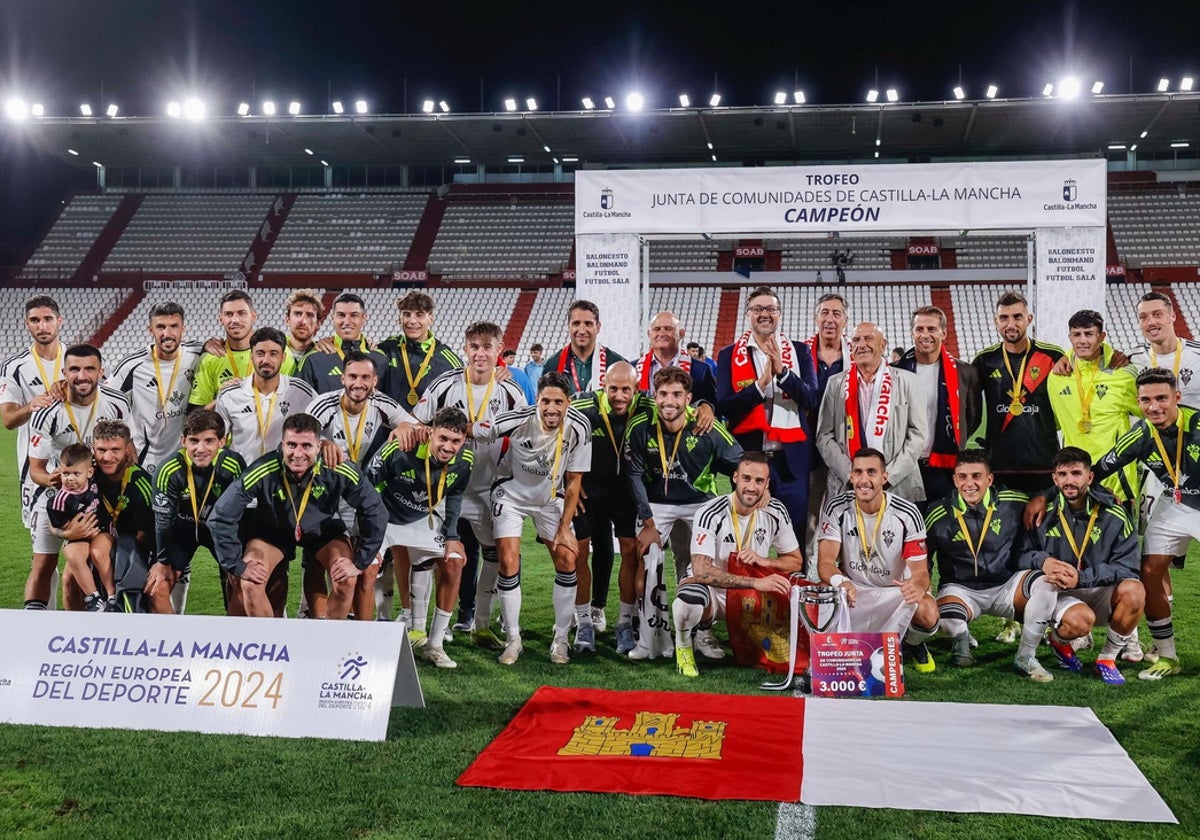 3-0: El Albacete Balompié gana en la final del Trofeo de la Junta a un Calvo Sotelo voluntarioso