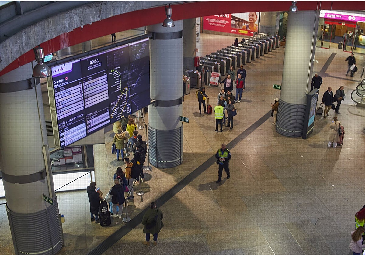 Cercanías volvieron a verse afectadas por problemas este miércoles