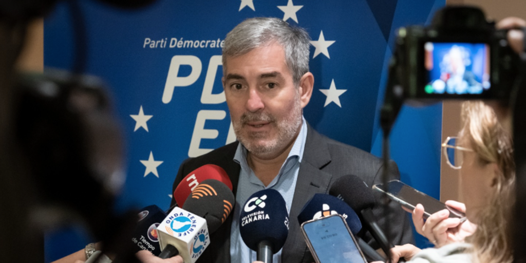 Clavijo pide comparecer en el Parlamento Europeo por la “situación extrema” de la crisis migratoria en Canarias
