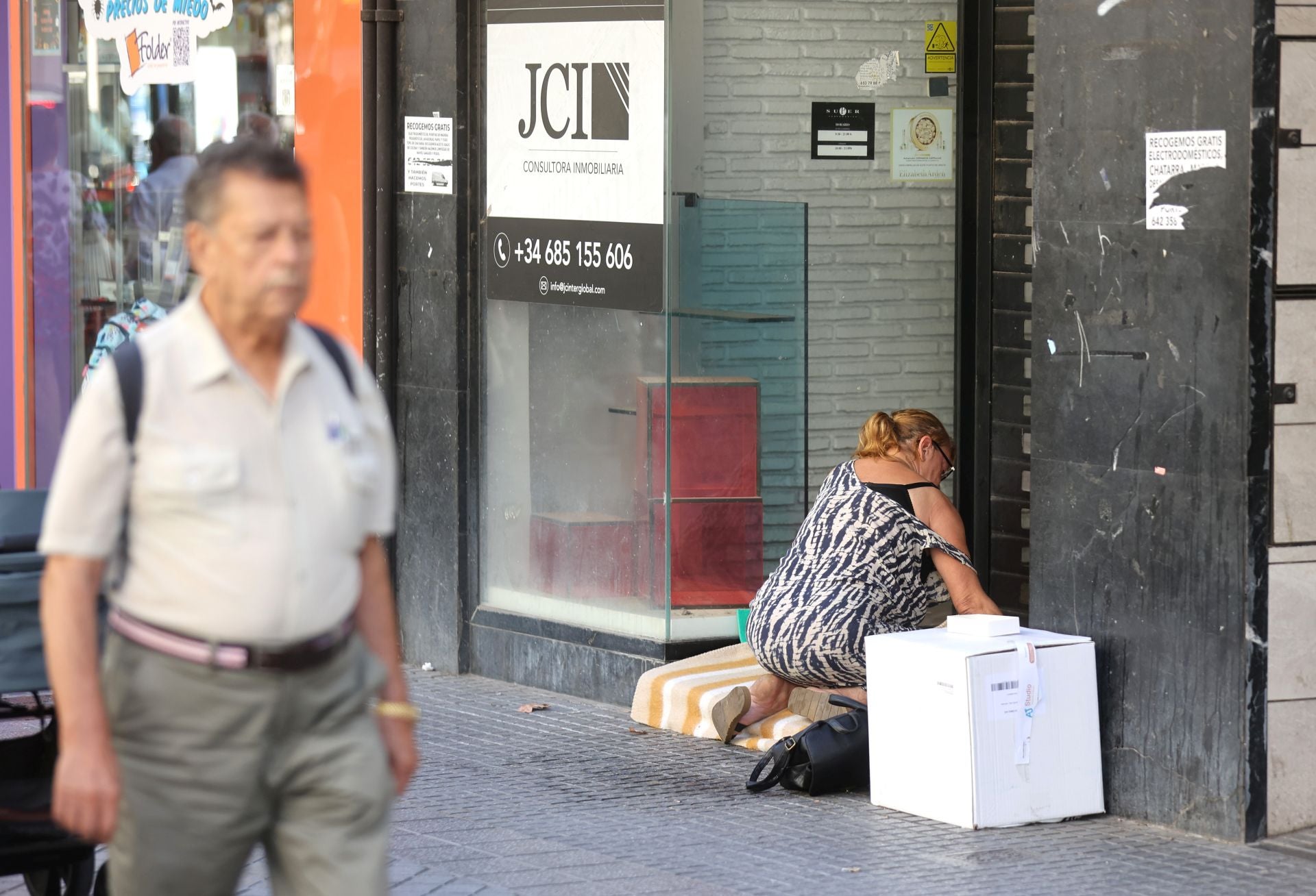 Fotos: los asentamientos de personas sin techo en el Centro de Córdoba