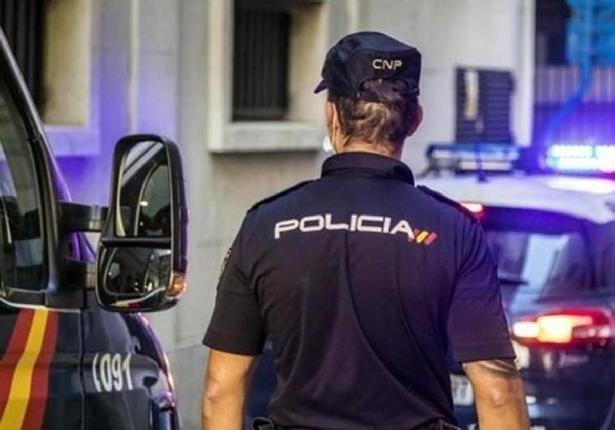 Una agente de la Policía Nacional, en una imagen de archivo