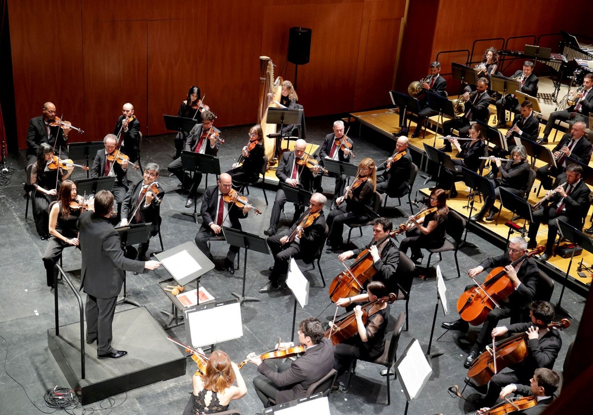 La Orquesta de Córdoba, durante un concierto reciente