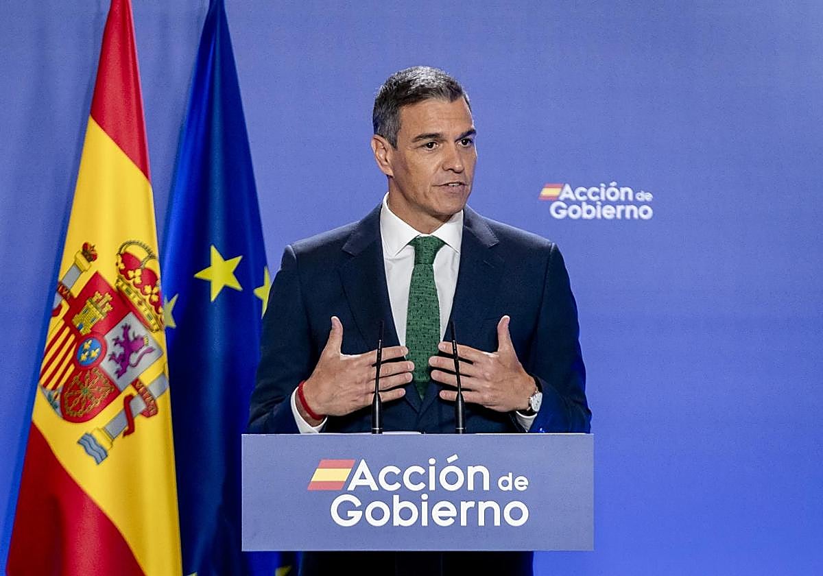 El presidente del Gobierno, Pedro Sánchez, en una imagen de archivo
