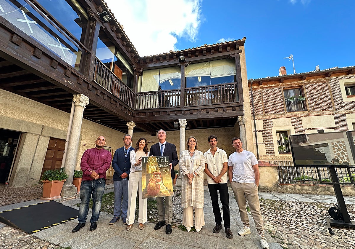 Presentación en Segovia de los actos que rememorarán la coronación