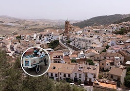 La carrera de coches más surrealista de un pueblo de Málaga