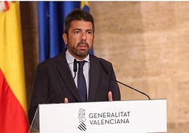 Mazón recurre ante el Tribunal Constitucional la Ley de Amnistía y recusa a Conde-Pumpido: «Velaremos por la igualdad ante la Justicia de todos los españoles»