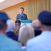 Juanma Moreno advierte sobre la llegada de menores migrantes: «No va a ser fácil aguantar mucho tiempo»