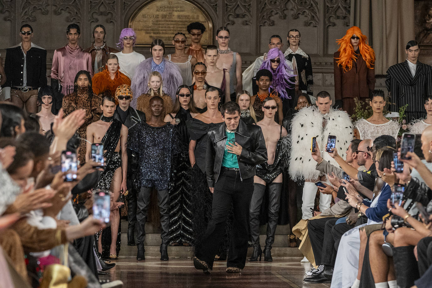 En imágenes, Palomo Spain sube al séptimo cielo en Nueva York con su nueva colección