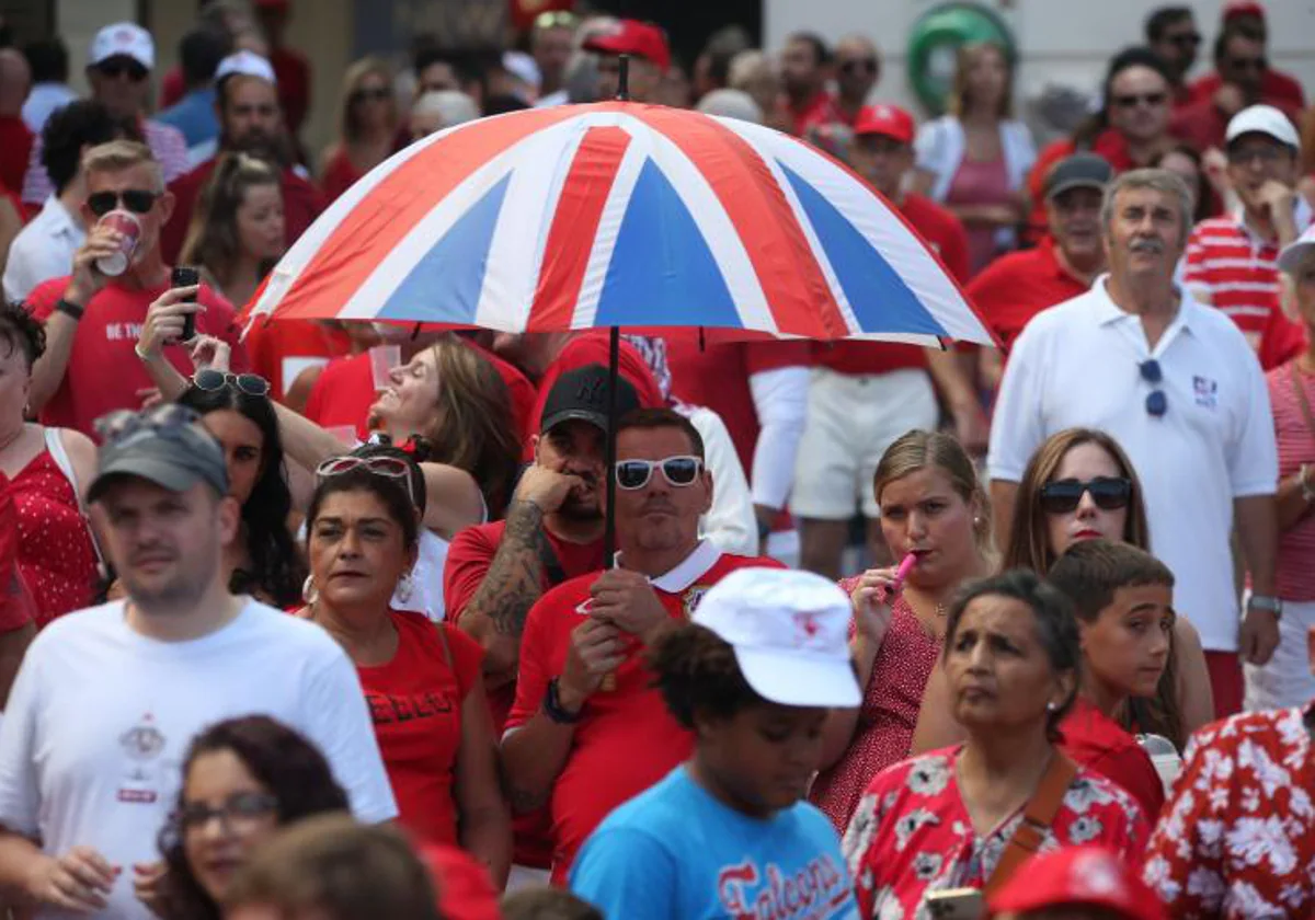 Imagen reciente de una de las celebraciones del 'Día Nacional' de Gibraltar