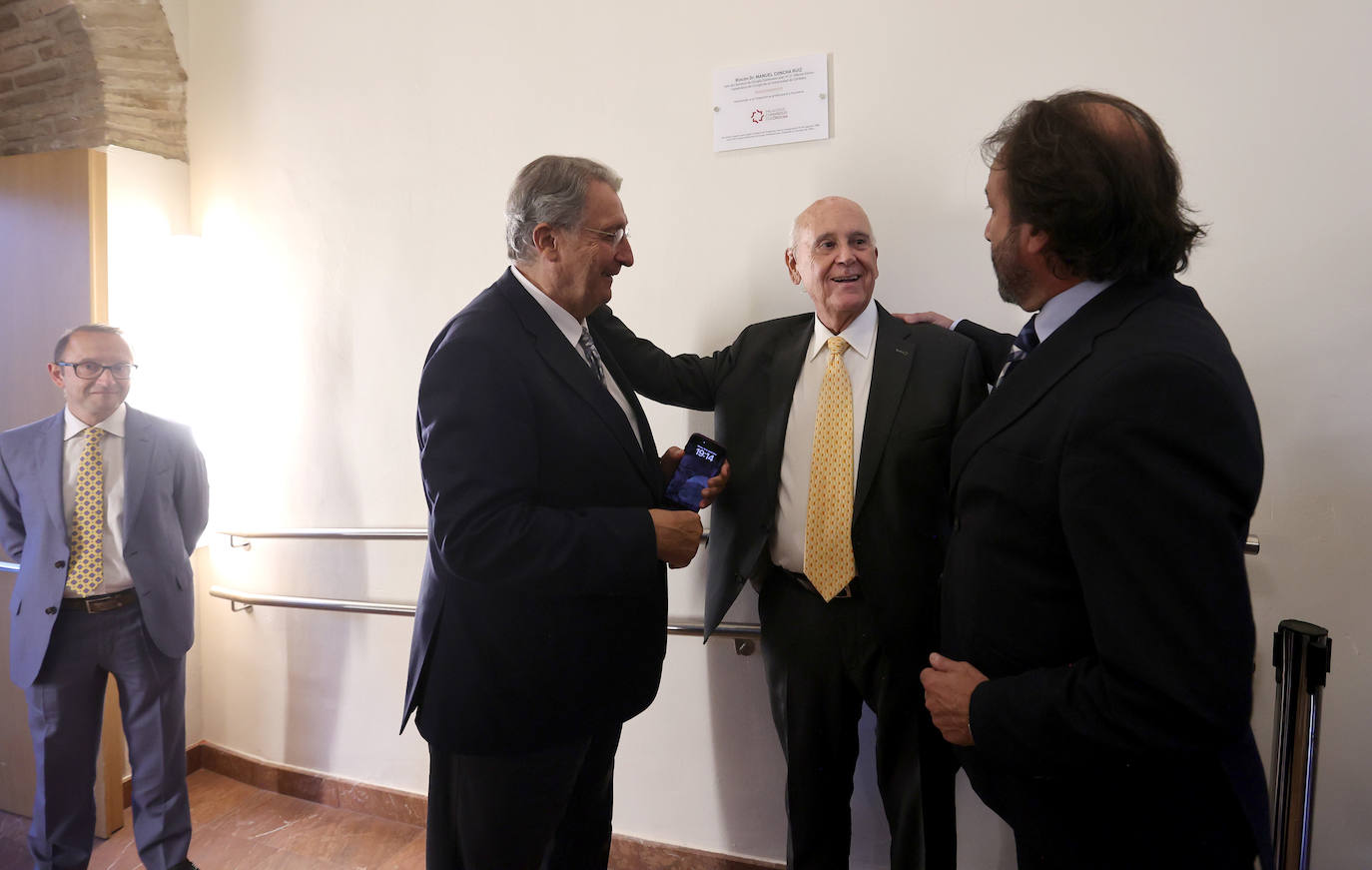 Fotos: el homenaje al doctor Manuel Concha en Córdoba