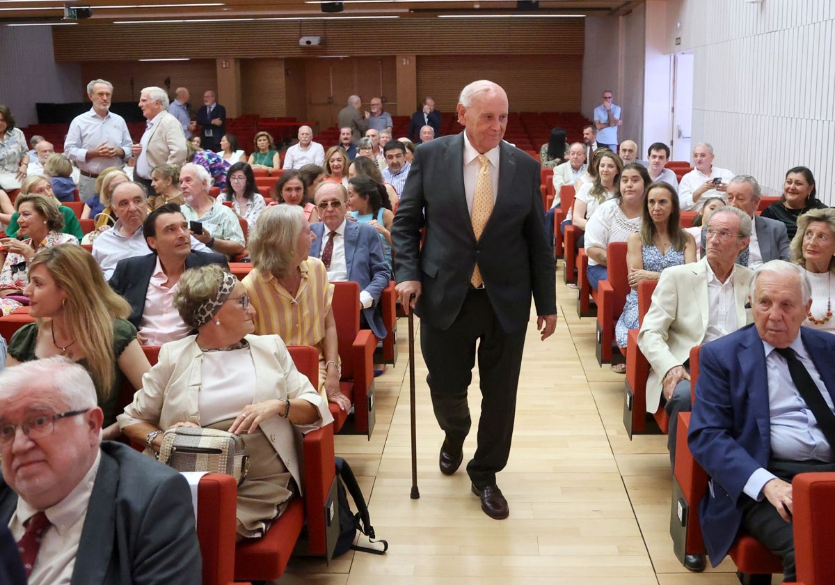 Manuel Concha, antes del homenaje en el Palacio de Congresos de Córdoba