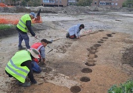 Hallan hornos y cabañas del Neolítico en las obras del Castillo de Barajas