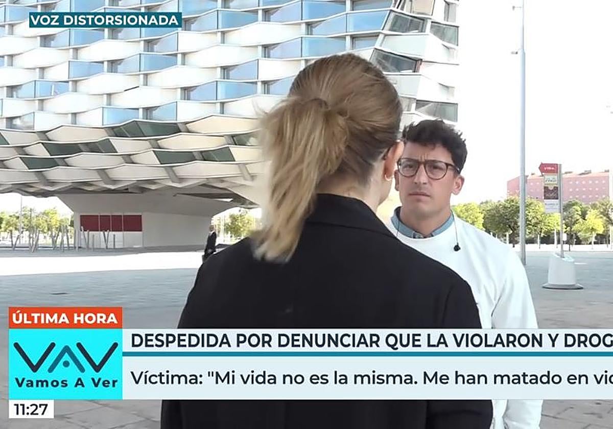 La mujer, entrevistada por el programa 'Vamos a ver' antes del juicio