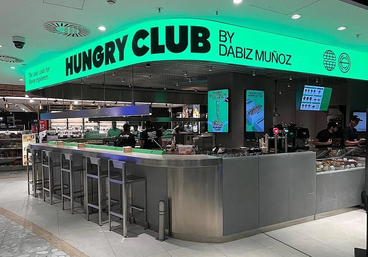 Hungry Club ya cuenta con un establecimiento en la T4 del Aeropuerto de Barajas