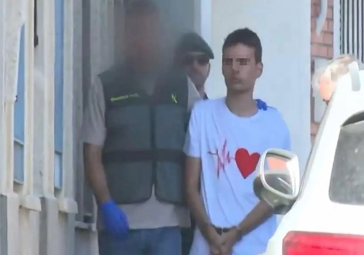 Juan, el día de su detención