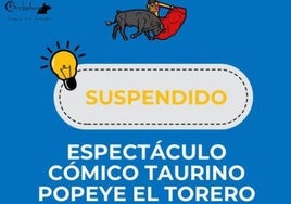 Suspendido 'Popeye torero con sus enanitos marineros' tras denegar la Junta el permiso