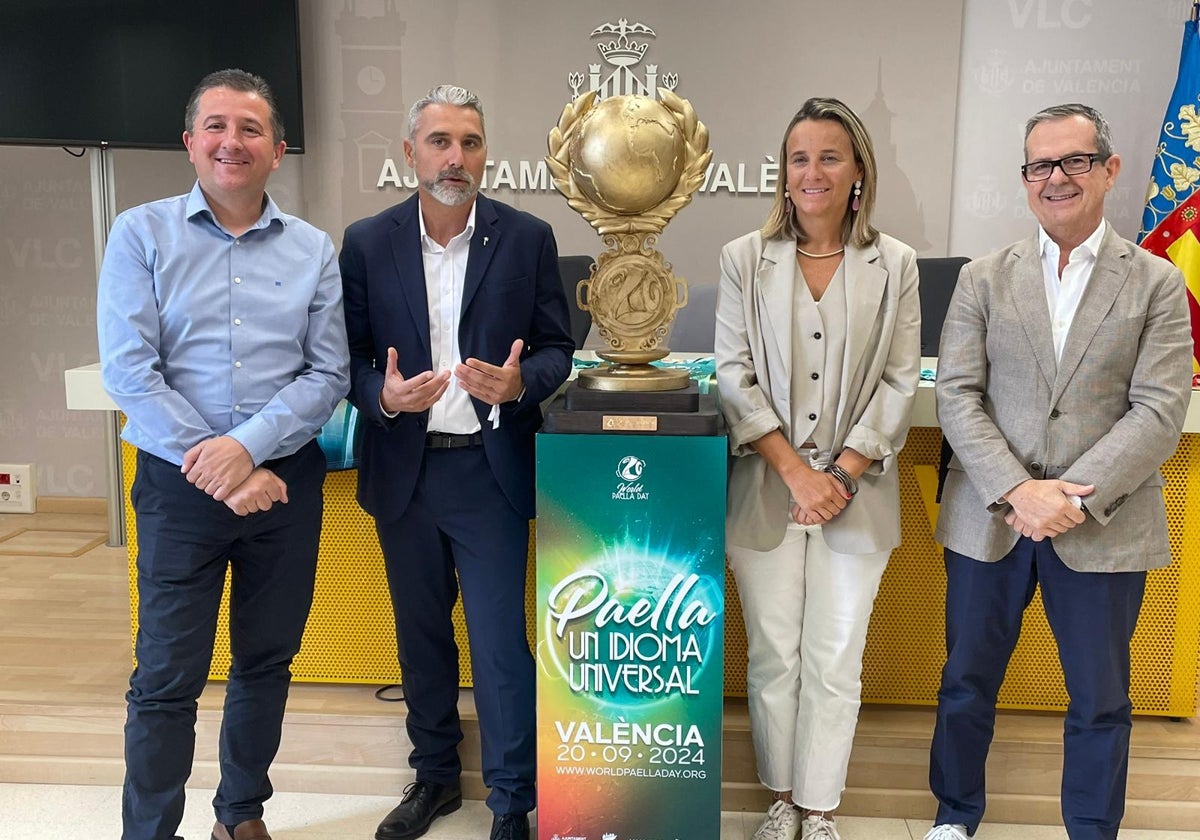 Imagen de la presentación del World Paella Day Cup 2024