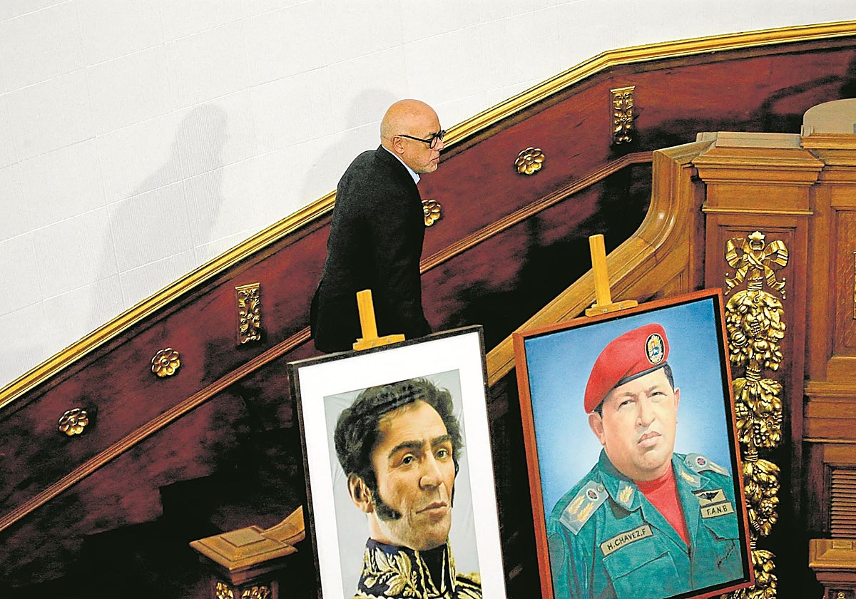 Jorge Rodríguez, presidente de la Asamblea de Venezuela, que pidió la ruptura de las relaciones diplomáticas con España