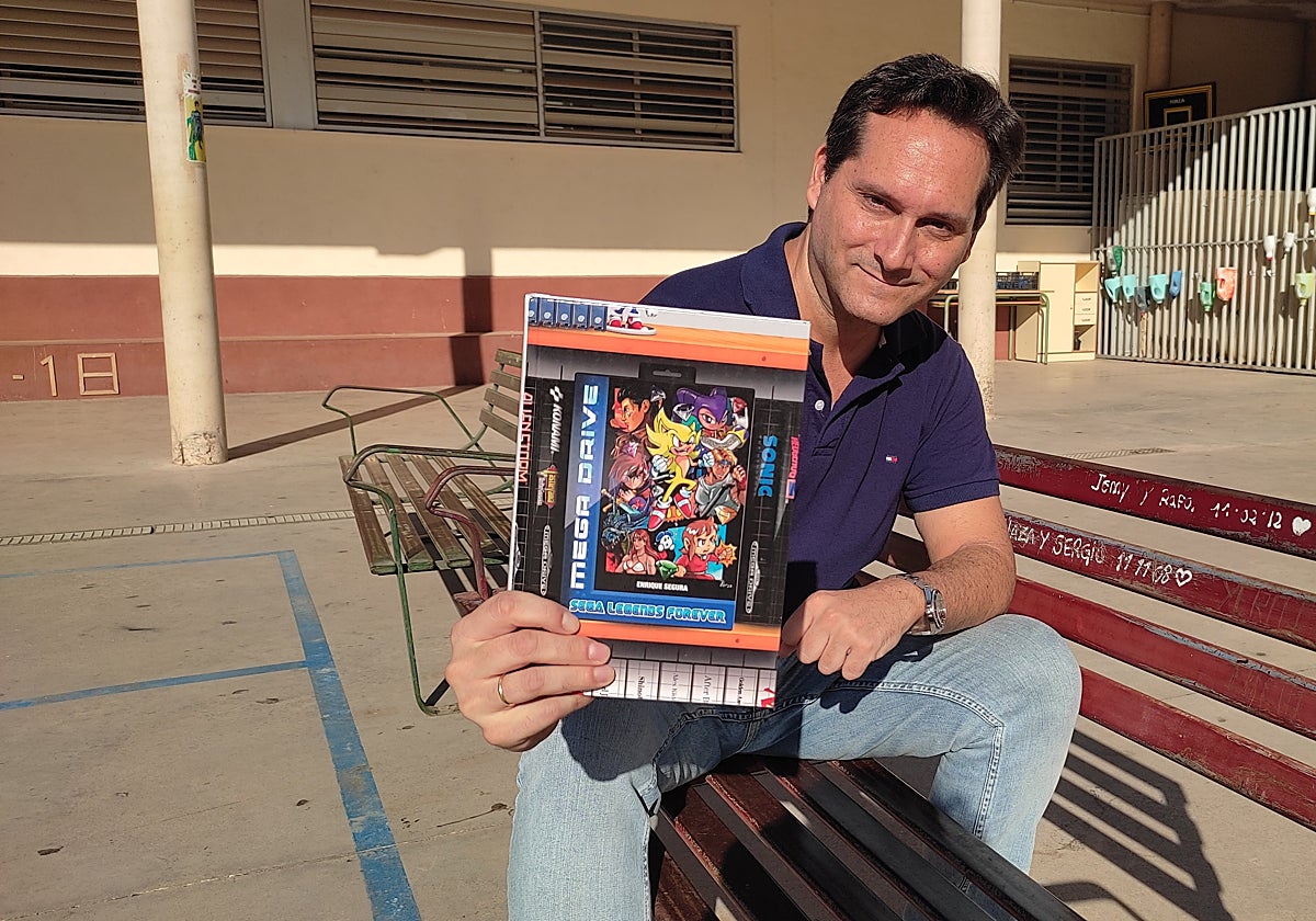 Segura, con uno de sus trabajos recientes