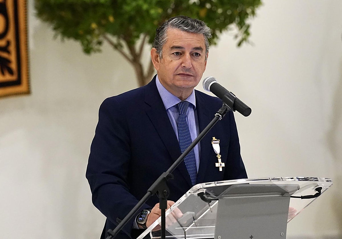 El consejero de Presidencia, Antonio Sanz, en una imagen de archivo