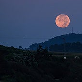 Los incendios en Portugal dejan un manto de humo en el cielo gallego