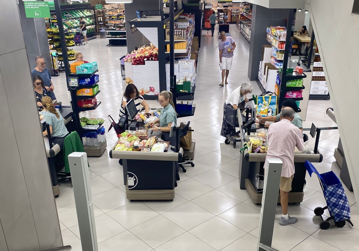 Imagen de un supermercado de Mercadona en AlIcante