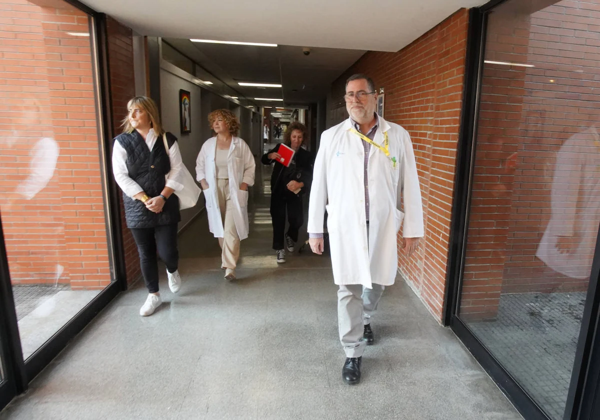 El nuevo gerente del hospital El Bierzo de Ponferrada, Juan Ortiz de Saracho