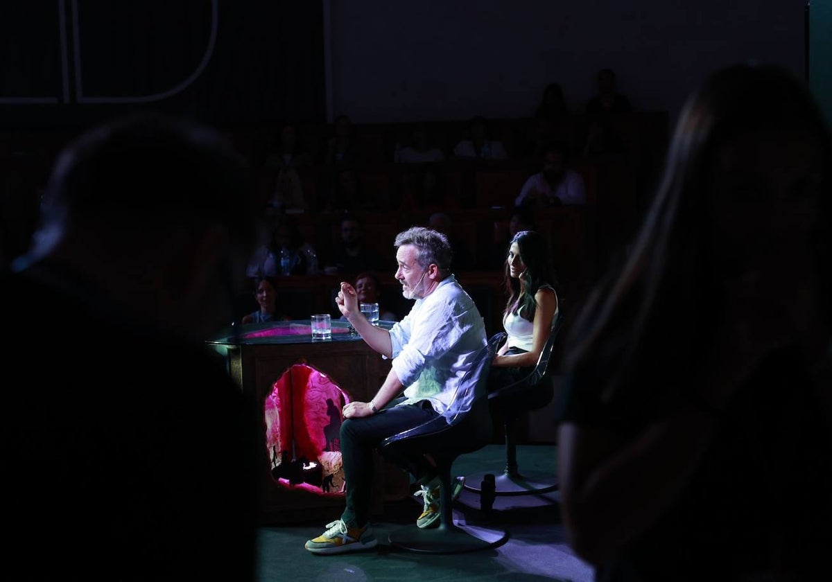 Santi Balmes, durante su intervención en el Blacklladolid