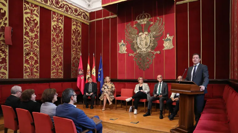 Carlos Velázquez durante la presentación del Festival de Música El Greco