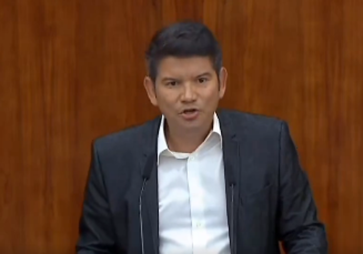 El diputado socialista en la Asamblea de Madrid, Juan José Marcano.