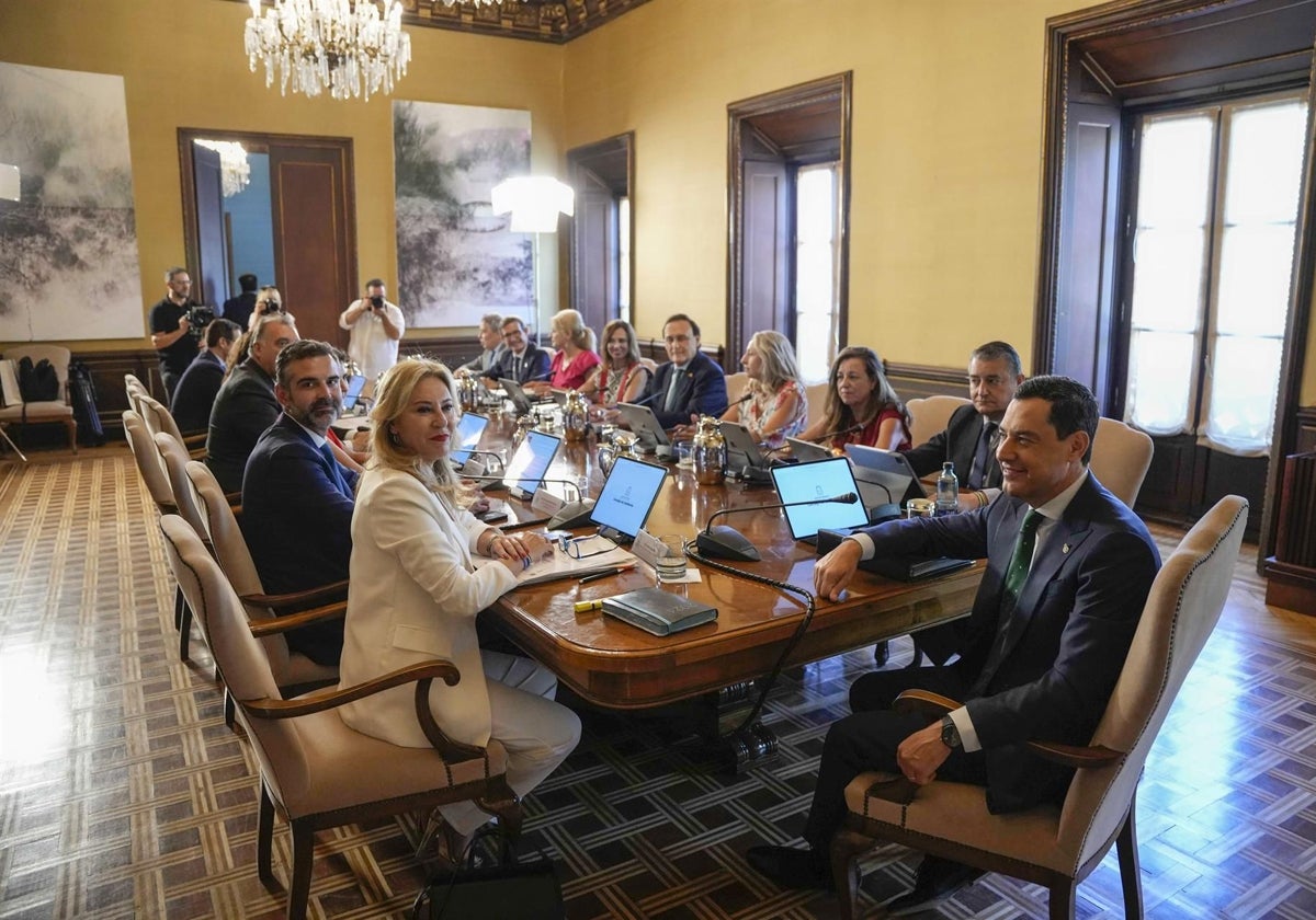 Imagen de archivo de una reunión del Consejo de Gobierno