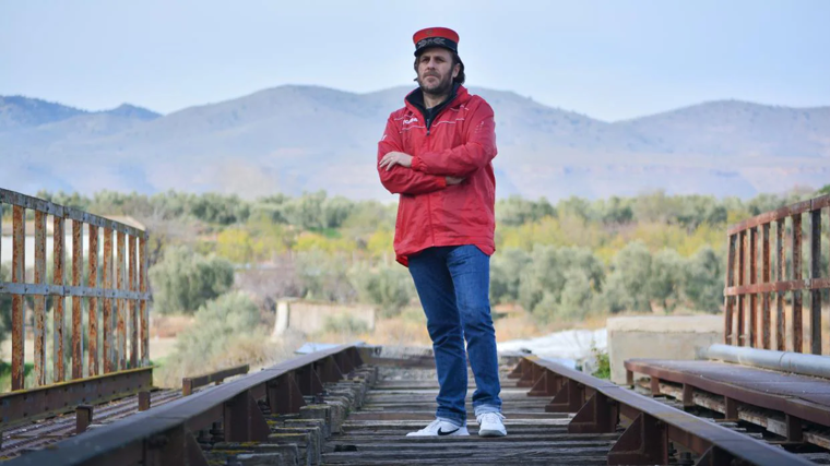 Antonio Francisco Martínez, portavoz de los Amigos del Ferrocarril por la comarca de Baza