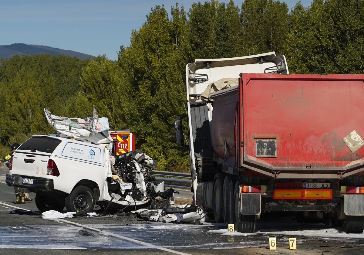 Accidente registrado en Carracedelo en el que murieron tres personas