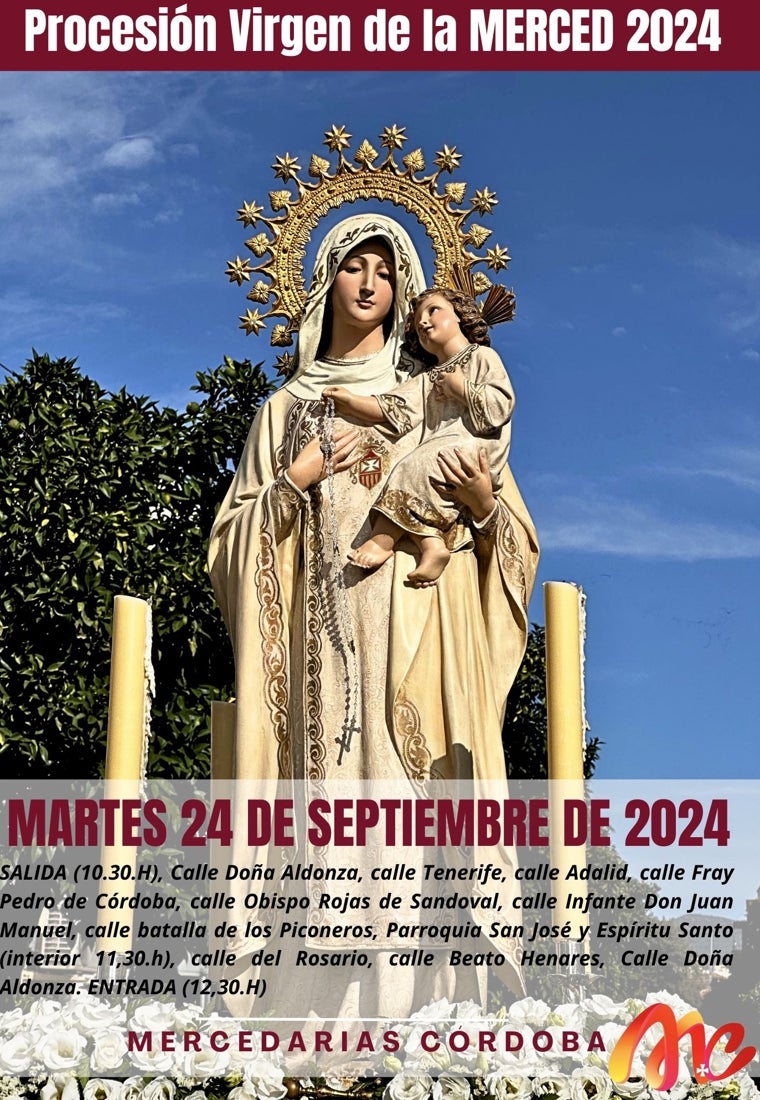 Cartel de la procesión de este año