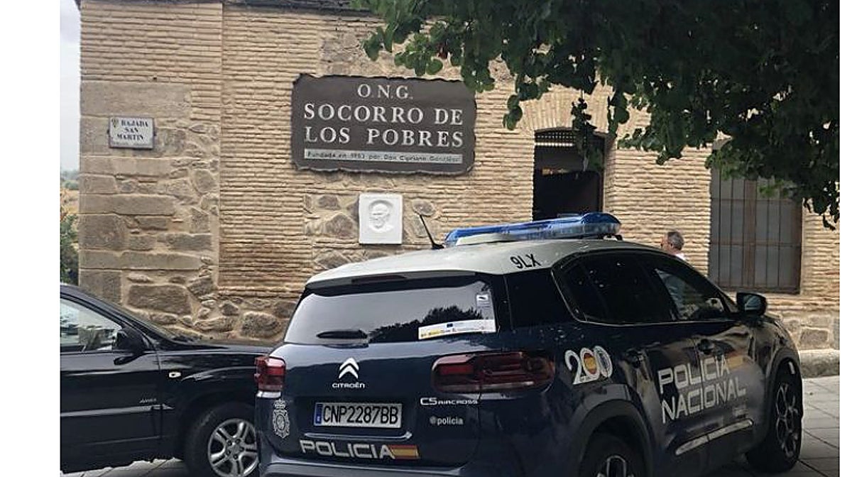 Roban de madrugada en la sede la ONG de Cipriano, el Socorro de los Pobres