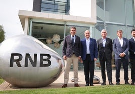 Mazón destaca la inversión de más de 100 millones de euros de RNB que generará 1.000 empleos