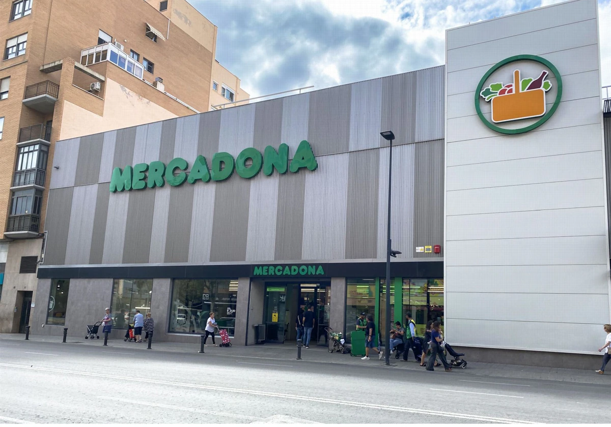 Imagen de un supermercado de Mercadona