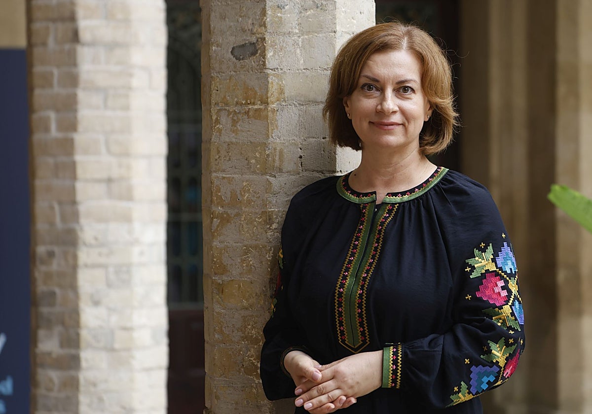 Hanna Starostenko, en el Palacio de Congresos de Córdoba
