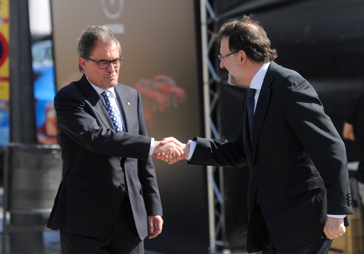 Mariano Rajoy y Artur Mas, en una imagen de archivo