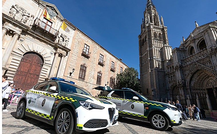 Imagen principal - Milagros Tolón resalta la bajada de la siniestralidad de carácter grave en las carreteras de Castilla-La mancha