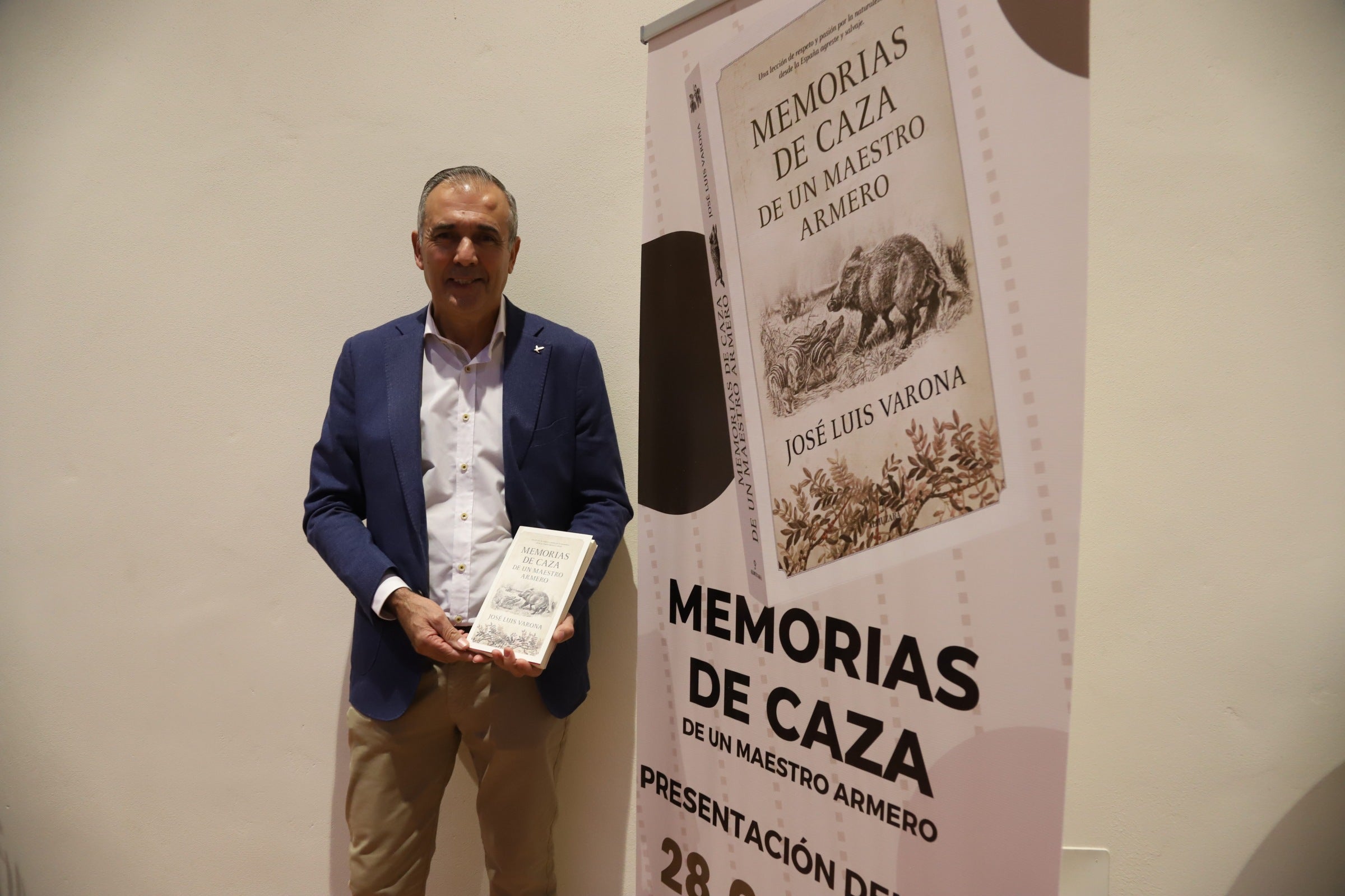 El nuevo libro de José Luis Varona sobre caza y armería, en imágenes