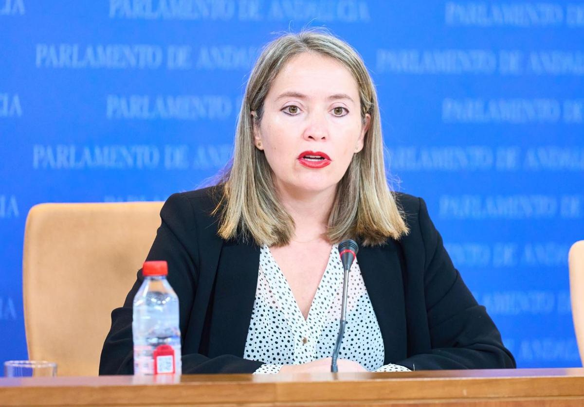 La portavoz socialista de Economía y Hacienda en el Parlamento andaluz, Alicia Murillo