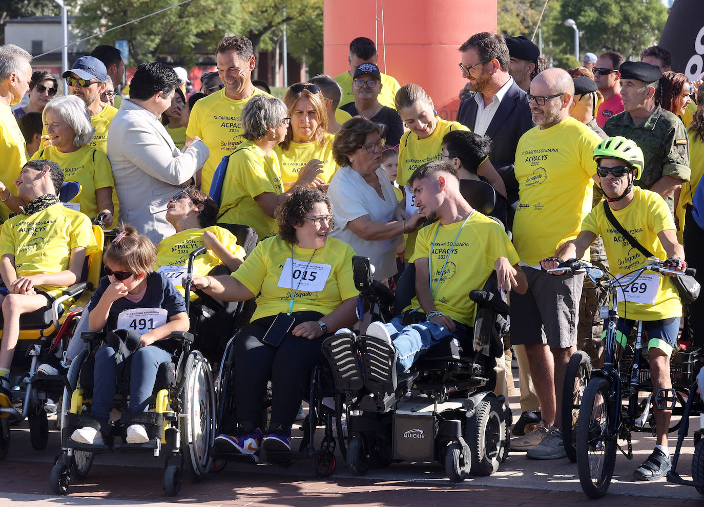 En imágenes, la solidaria carrera de la Asociación Cordobesa de Parálisis Cerebral